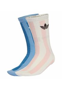 Носки Adidas Originals STRIPED 2P, Sandy Pink Off White Dusky Ink Ambient Sky/Multi-Coloured