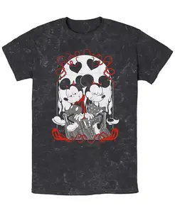 Мужская футболка с коротким рукавом Mickey's Goth Tarot Fifth Sun, черный