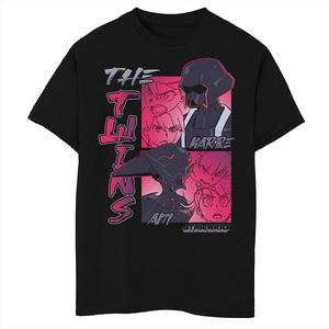 Футболка с принтом Visions The Twins Manga Panels для мальчиков 8-20 Star Wars