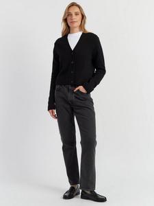 Кардиган из чистого кашемира с V-образным вырезом Chinti & Parker, Black