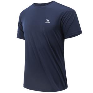 CAMEL Мужская футболка, Туман Синий