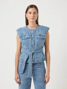 Жилет из джинсовой ткани яскари Yas, Light Blue Denim