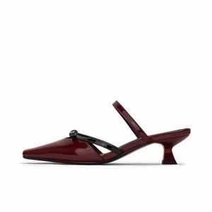 SHOEMAKER QUEEN Женские противоскользящие тапочки с закрытым носком красные, цвет Red