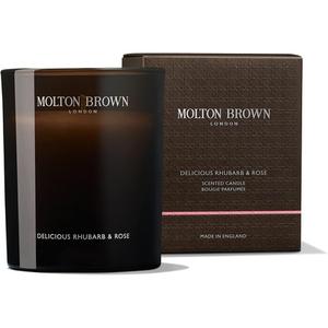 Ароматическая свеча с одним фитилем «Восхитительный ревень и роза» 190 г Molton Brown