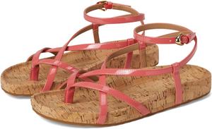 Сандалии Aerosoles Leera, цвет Coral Patent Faux Leather W Cork