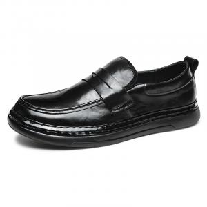 G5 Мужские повседневные туфли с низким верхом, черные/коричневые