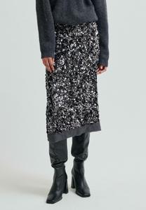 Юбка Second Female SHINY, Gungrey Metal/Metallic Grey