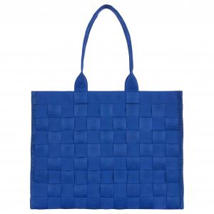 Supreme Джаккардовая сумка-шоппер унисекс синяя, Blue