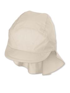 Sterntaler Простая бейсболка с защитой шеи, бежевого цвета