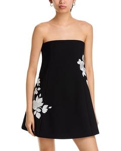 Платье Irla с цветочным принтом в стиле трейл Cinq à Sept, черный