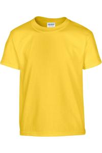 Футболка хлопковая Gildan, горчичный