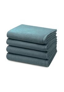 Набор полотенец Ross Sensual Skin, 4 штуки, 100x50 см, бирюзовый