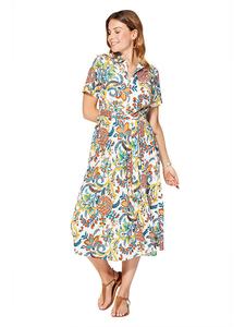 Длинное платье Aller Simplement, цвет weiß/bunt