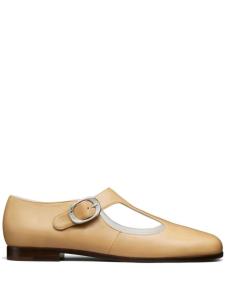 Tory Burch лоферы Violet с Т-образным ремешком, нейтральный цвет