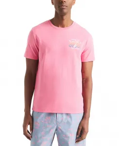 Мужская футболка Sailing Club классического кроя с принтом Nautica, розовый