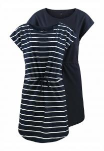 Платье ONLY MAY 2 PACK, Night Sky Primo Stripe/Dark Blue