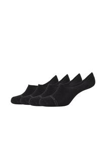 Носки Mustang Füßlinge 4 шт casual, черный