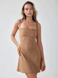 Платье Hiccup, светло-коричневый