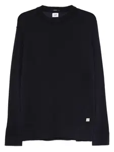 Футболка с круглым вырезом C.P. Company, синий