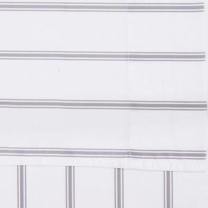 По-настоящему мягкий набор простыней в полоску с тикингом Truly Soft, цвет Gray Ticking Stripe