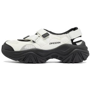 QIAODAN Женские кроссовки для речного треккинга, устойчивые к истиранию и столкновениям, белые, черные