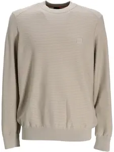 Джемпер с логотипом Boss, нейтральный