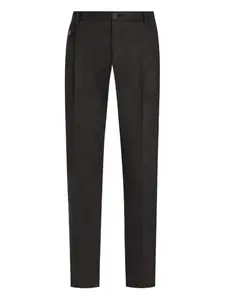 Брюки со складками DOLCE & GABBANA, серый