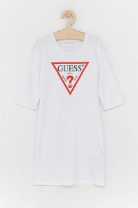 Платье Guess из хлопка для девочки, белый