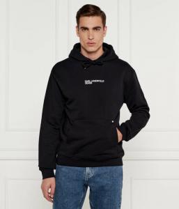 Толстовка мужская Karl Lagerfeld Jeans с надписью, черный