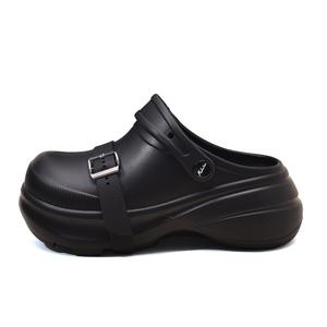 Сандалии с закрытым носком из износостойкого материала EVA для женщин Mulinsen, Black