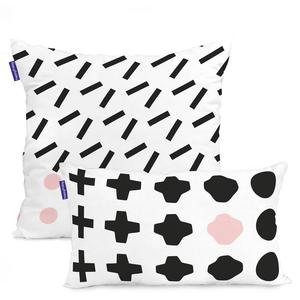 Наволочка Happy Friday Blush, текстиль - 50 х 1 х 50 см