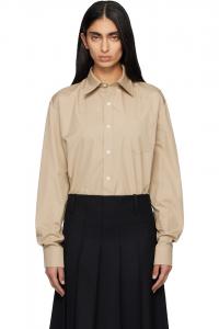 Рубашка Оуэна A.P.C., бежевый