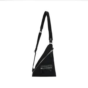 MCM Переработанный нейлоновый слинг-мешок унисекс черный