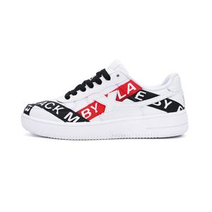 XTEP Кроссовки Air Force One с низким верхом для скейтборда, противоскользящие, износостойкие, мужские, белые