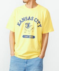 Футболка с принтом Bulldog Lee, желтый