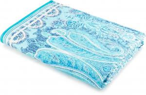 Хлопковое покрывало Bassetti MERGELLINA цвет B1 OCEAN BLUE размер 220x255