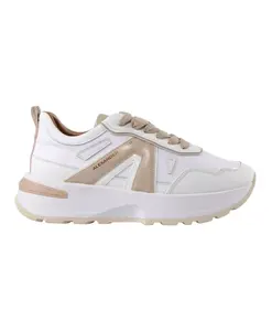 Туфли с белыми розами Alexander Smith, белый