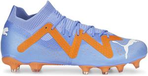 Женские футбольные бутсы PUMA Future Match Graphic для твердого и искусственного покрытия, с шипами, для твердого грунта - синие