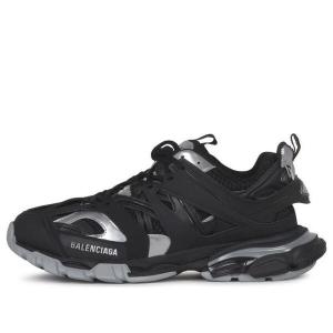 Кроссовки track 'black silver' Balenciaga, черный