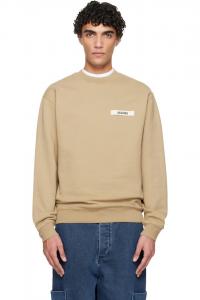 Jacquemus Бежевый свитшот la croisière 'gros Grane'