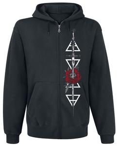 Куртка с капюшоном Blackcraft Cult Eternal Love FB Zip Hoodie, черный