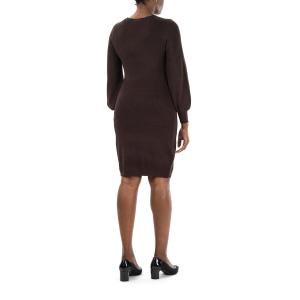 Женское платье-свитер с объемными рукавами Nina Leonard Nina Leonard