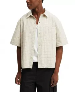 Мужская рубашка с коротким рукавом Darcy COTTON ON, слоновая кость/кремовый