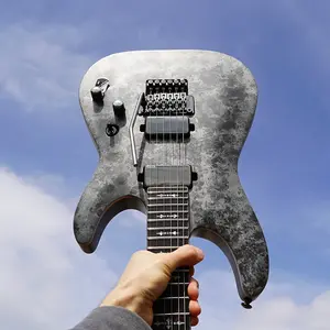 Электрогитара Schecter DIAMOND SERIES Ernie C C-1 - Satin Black Reign, 6 струн