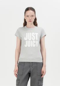 Футболка Juicy Couture Print T-shirt, Silver-Coloured