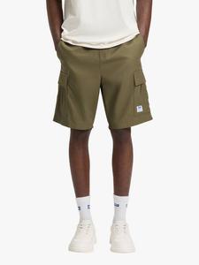 Хлопковые карго-шорты HUGO HUGO BOSS, Green/Multi