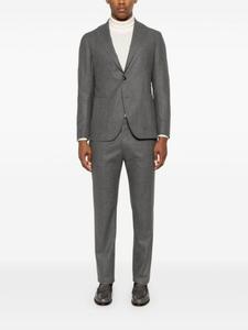 Tagliatore меланжевый однобортный костюм, серый