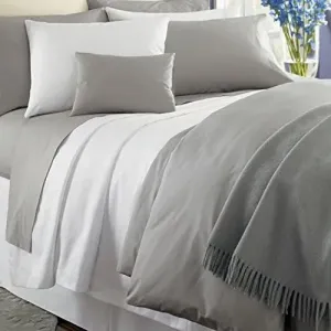 Простой Простыня Celeste - King 114X114 Sferra, белый