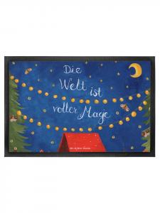 Коврик для ног Mr. & Mrs. Panda, красочный