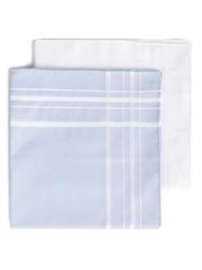 Шелковый шарф (упаковка из двух штук) Simonnot Godard, белый